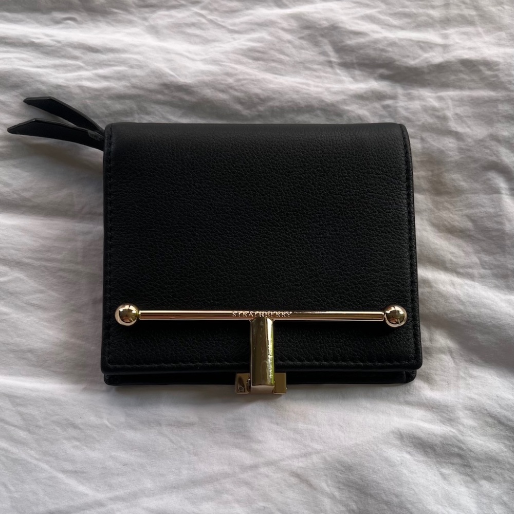 Strathberry Melville Street Wallet (Black)